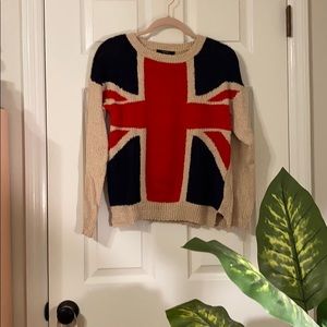 M Union Jack Sweater! 🇬🇧